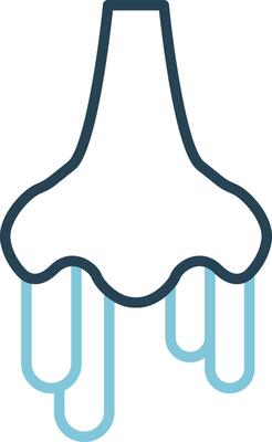 Runny Nose Vector Icon