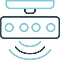Motion Sensor Vector Icon