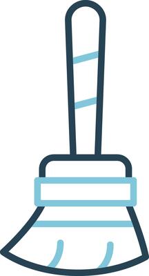 Sweeping Vector Icon