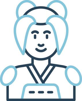 icono de vector de mujer