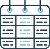 Timetable Vector Icon