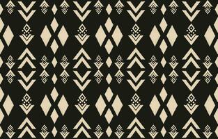 Ethnic abstract ikat art. Aztec ornament print. geometric ethnic pattern seamless  color oriental.  Design for background ,curtain, carpet, wallpaper, clothing, wrapping, Batik, vector illustration.