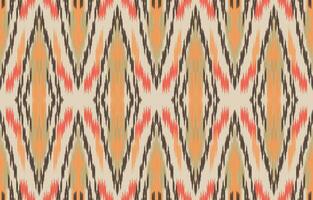 Ethnic abstract ikat art. Aztec ornament print. geometric ethnic pattern seamless  color oriental.  Design for background ,curtain, carpet, wallpaper, clothing, wrapping, Batik, vector illustration.