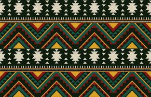 Ethnic abstract ikat art. Aztec ornament print. geometric ethnic pattern seamless  color oriental.  Design for background ,curtain, carpet, wallpaper, clothing, wrapping, Batik, vector illustration.