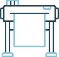 Plotter Vector Icon