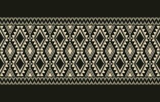 Ethnic abstract ikat art. Aztec ornament print. geometric ethnic pattern seamless  color oriental.  Design for background ,curtain, carpet, wallpaper, clothing, wrapping, Batik, vector illustration.