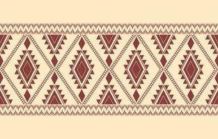 Ethnic abstract ikat art. Aztec ornament print. geometric ethnic pattern seamless  color oriental.  Design for background ,curtain, carpet, wallpaper, clothing, wrapping, Batik, vector illustration.