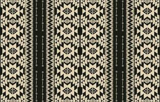 étnico resumen ikat Arte. azteca ornamento impresión. geométrico étnico modelo sin costura color oriental. diseño para antecedentes ,cortina, alfombra, fondo de pantalla, ropa, envase, batik, vector ilustración.