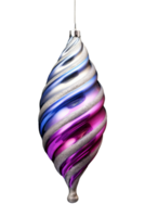 ombre Kerstmis boom ornament geïsoleerd Aan transparant achtergrond png