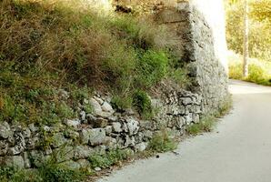 An ancient street in Montenegro. Budva. Seoce. photo