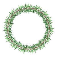 Wreath label border banner template greetings card png