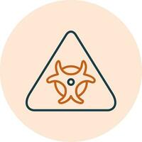 Biological Hazard Vector Icon