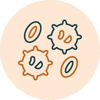 White Blood Cell  Vector Icon