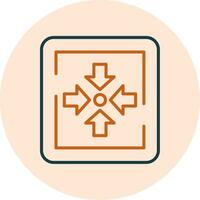 Assembly Point Sign Vector Icon