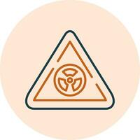 Radioactive Sign Vector Icon