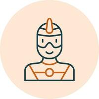 Superhero Vector Icon