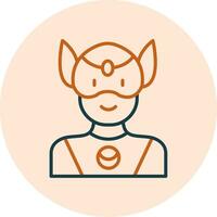 Superhero Vector Icon