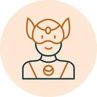 Superhero Vector Icon