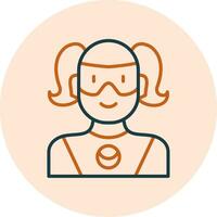 Superhero Vector Icon