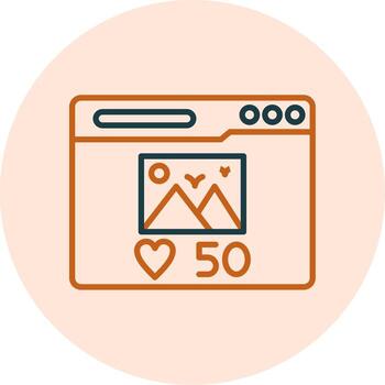 icono de vector de publicación