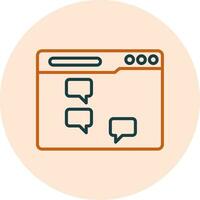Group Chat Vector Icon