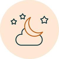 Moon Vector Icon