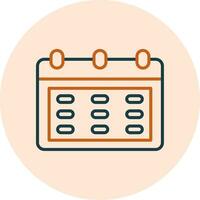 Calendar Vector Icon