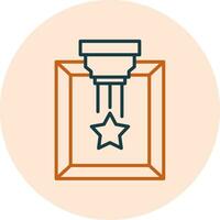 Screen Printer Vector Icon