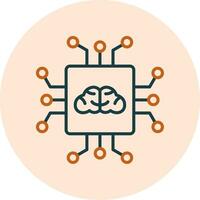 Artificial Intelligence Vector Icon