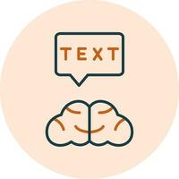 Natural Language Processing Vector Icon