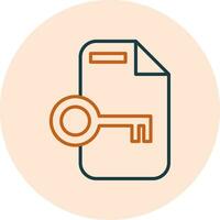 icono de vector de documento