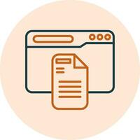 Document Vector Icon