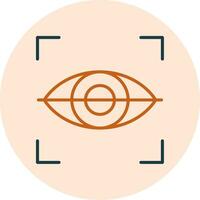 Eye Scan Vector Icon