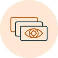 Depth Perception Vector Icon