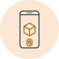 Augmented Reality Vector Icon