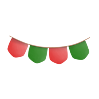 acquerello dipinti di contento nuovo anno e allegro Natale segni, mano dipinto acquerelli, sospeso segni, rosso e verde segni. png