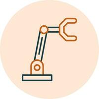 Robotic Arm Vector Icon