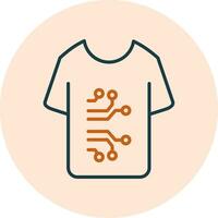 Smart Clothing Vector Icon