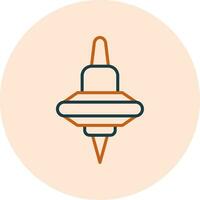 Spinning Top Vector Icon