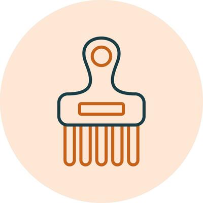 Afro Comb Vector Icon
