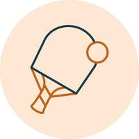 Ping Pong Vector Icon