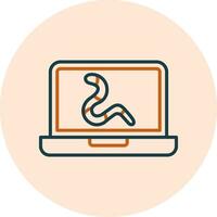 worm Vector Icon