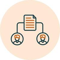 File Share Vector Icon