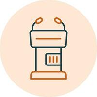 Lectern Vector Icon