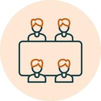 Meeting Vector Icon
