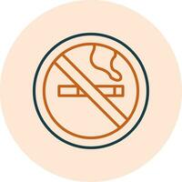 No Smoking icon vector