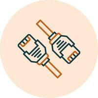 Network Cable Vector Icon