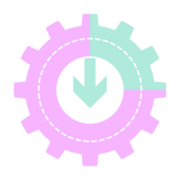 Geschäft Prozess Symbol png