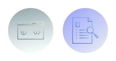 clean code and case study Icon vector