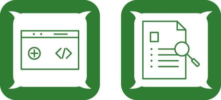 clean code and case study Icon vector